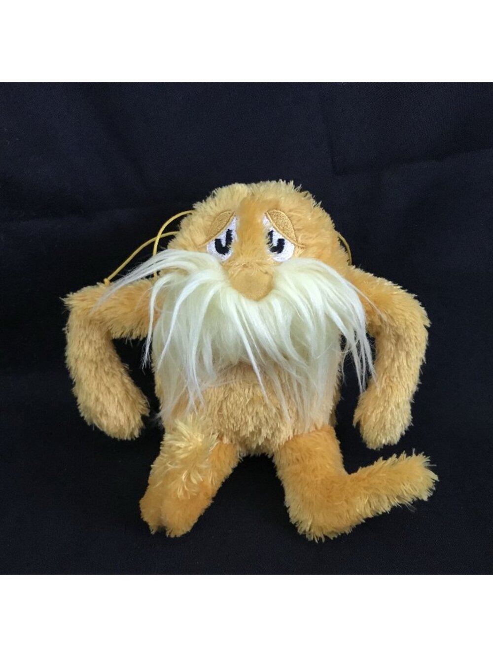 Dr. Seuss The Lorax mini plush made by the Manhattan Toy Co. New Without Tags